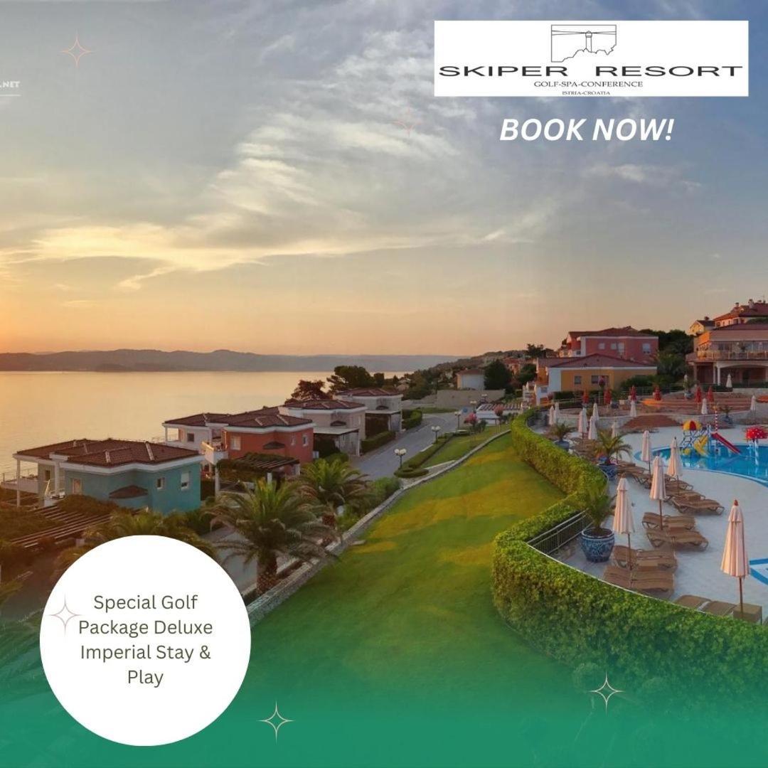 Skiper Apartments & Golf Resort Savudrija Bagian luar foto